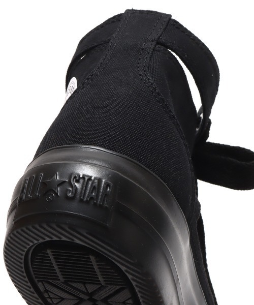 「CONVERSE」 フラットサンダル 23.5cm ブラック レディース_画像7
