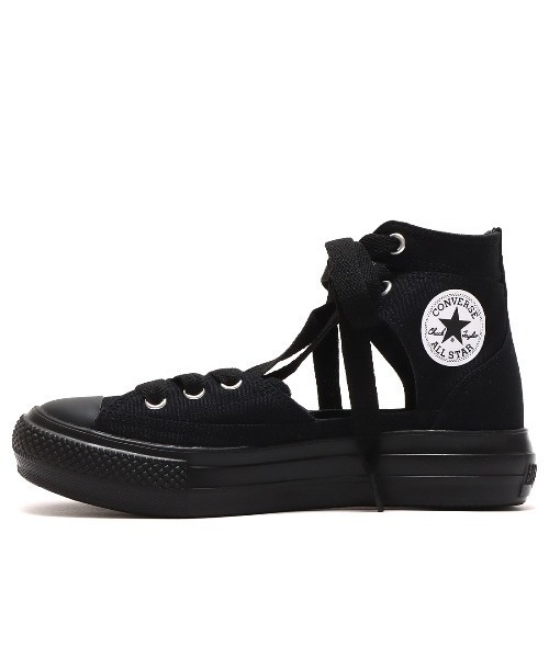 「CONVERSE」 フラットサンダル 23.5cm ブラック レディース_画像9