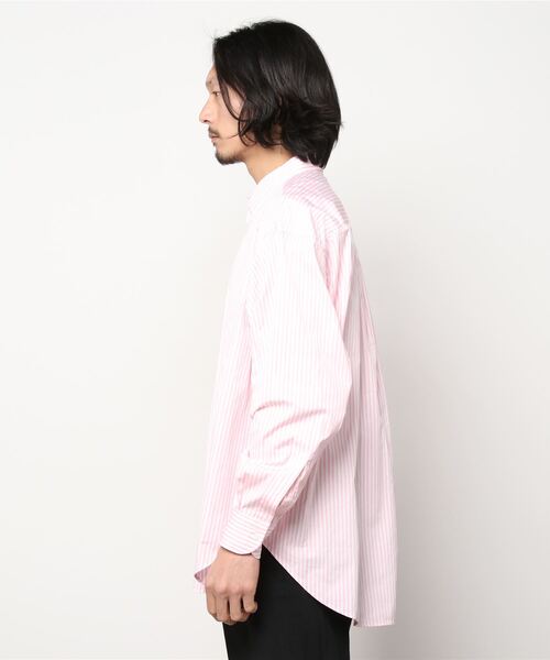 「H BEAUTY&YOUTH UNITED ARROWS」 長袖シャツ L ライトピンク メンズ_画像3