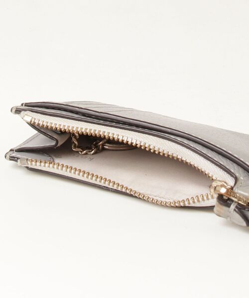 「kate spade new york」 カードケース ONESIZE グレー レディース_画像3