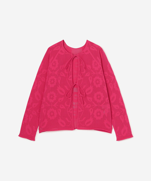 「Bshop」 ニットカーディガン ONE オフホワイト レディース_画像9