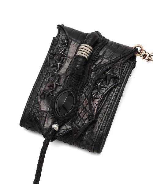 KMRii（ケムリ） 財布 KMRii/ケムリ/WC-Black Mutant/Obsidian メンズ