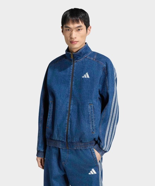 adidas（アディダス） ジャージ スタジアム ルーズフィット デニム