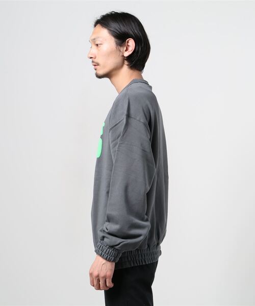 スウェット・トレーナー COVERNAT C Logo Man to Man Dusty Pink COVERNAT（カバーナット）の「オーセンティック C ロゴ クルー
