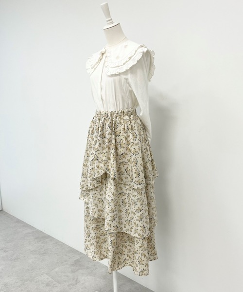 Areeam スカート ランダムティアードスカート : ZOZOTOWN Yahoo