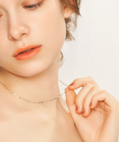 Jewel closet by L&Co. ネックレス プラチナ フラワー エクレア