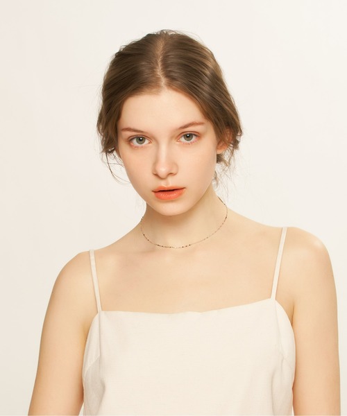 Jewel closet by L&Co. ネックレス プラチナ フラワー エクレア