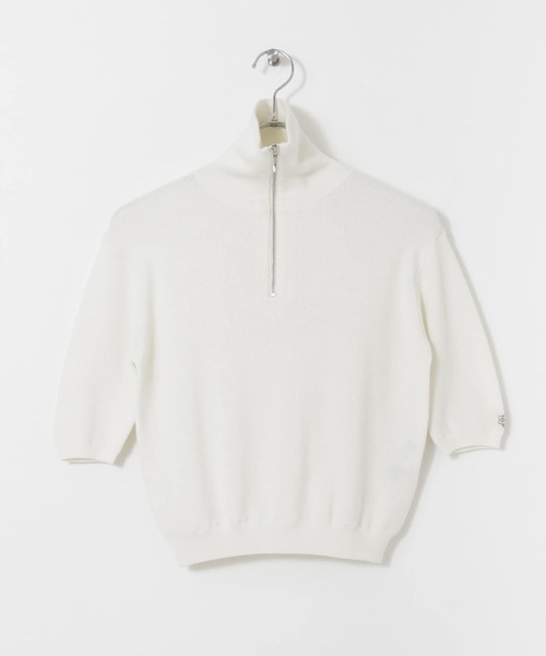 新品★OOPS ハーフジップニット (L) アーバンリサーチサニーレーベル URBAN RESEARCH Sonny Label ニット セーター OOPS TRUECOTTON
