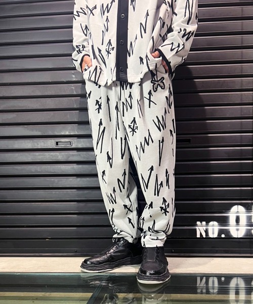 パンツ ARROW JACQUARD PANTS CRYSTAL メンズ_7