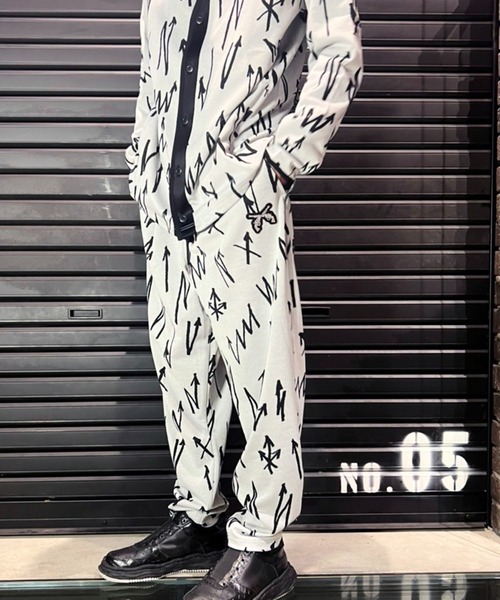 パンツ ARROW JACQUARD PANTS CRYSTAL メンズ_8