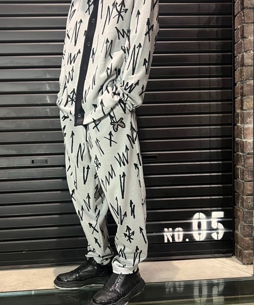 パンツ ARROW JACQUARD PANTS CRYSTAL メンズ_9