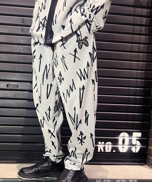 パンツ ARROW JACQUARD PANTS CRYSTAL メンズ_10
