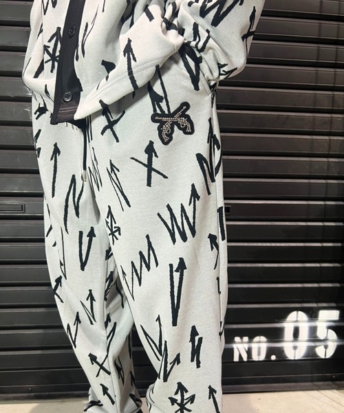 パンツ ARROW JACQUARD PANTS CRYSTAL メンズ_11