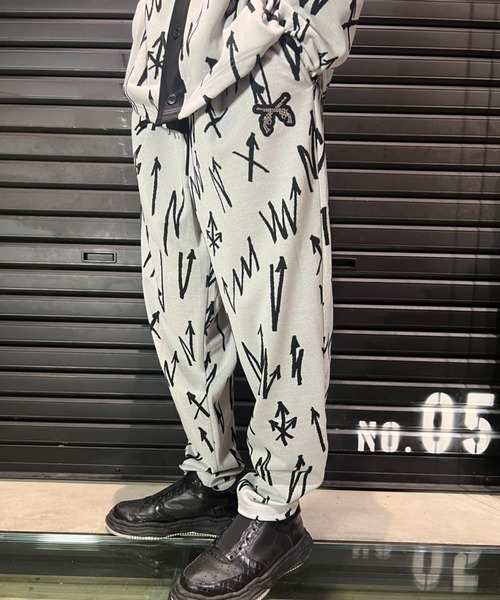 パンツ ARROW JACQUARD PANTS CRYSTAL メンズ_12