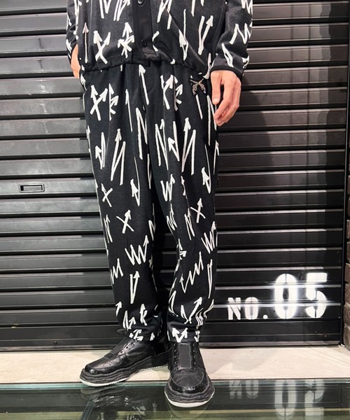 パンツ ARROW JACQUARD PANTS CRYSTAL メンズ_14