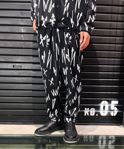 パンツ ARROW JACQUARD PANTS CRYSTAL メンズ_22