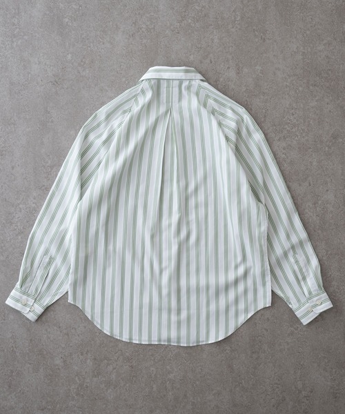 BRICK＆SONS シャツ リラックスラグランスリーブシャツ
