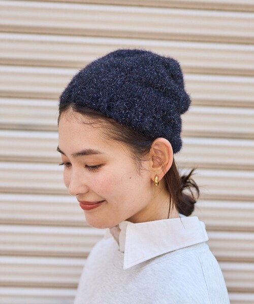 FREAK'S STORE ニット帽 ニットキャップ ラメ ビーニー