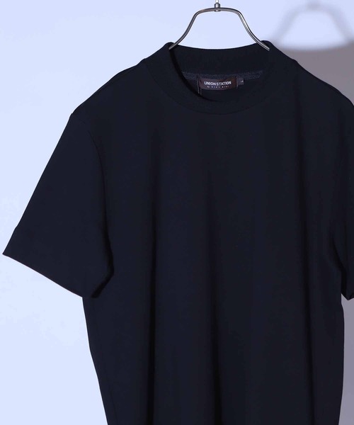 UNION STATION tシャツ クールビズ ジャケットの衿を汚さない