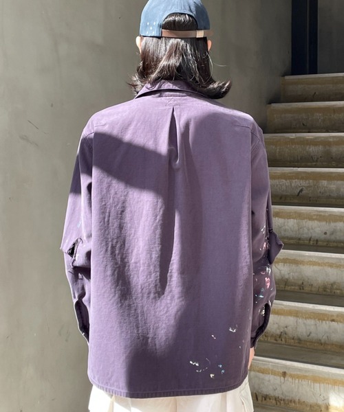 シャツ URU/ウル/MILITARY L/S SHIRTS メンズ : ZOZOTOWN Yahoo