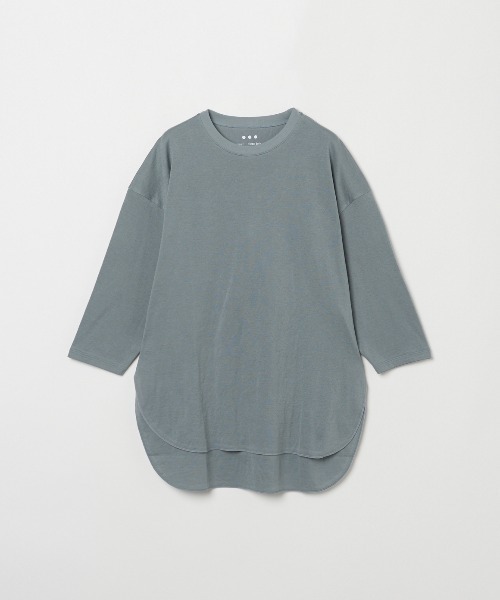 tシャツ Double gauze l/s loose tee レディース