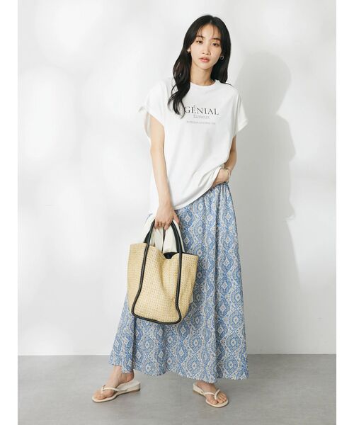 CRAFT STANDARD BOUTIQUE スカート インド綿Aラインスカート
