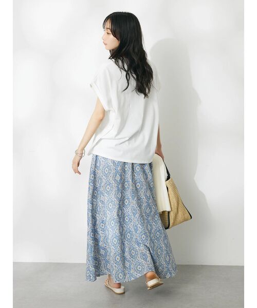 CRAFT STANDARD BOUTIQUE スカート インド綿Aラインスカート