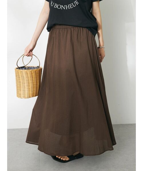 CRAFT STANDARD BOUTIQUE スカート インド綿Aラインスカート