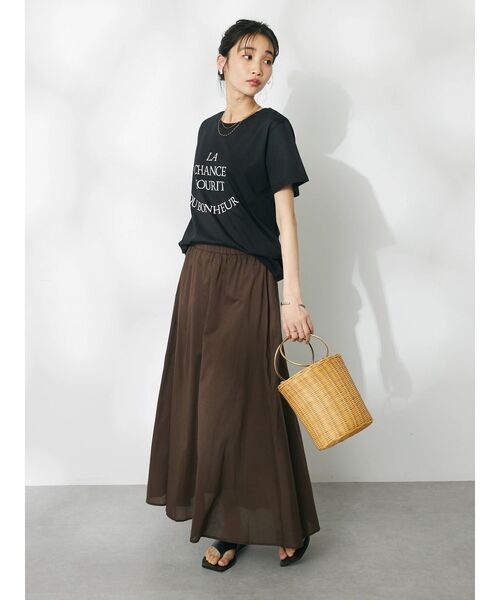 CRAFT STANDARD BOUTIQUE スカート インド綿Aラインスカート