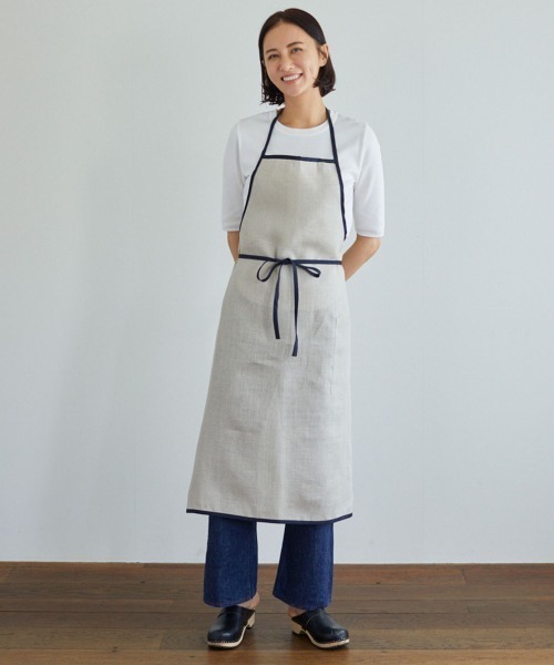 fog linen work エプロン fog（フォグ）リネンパイピング