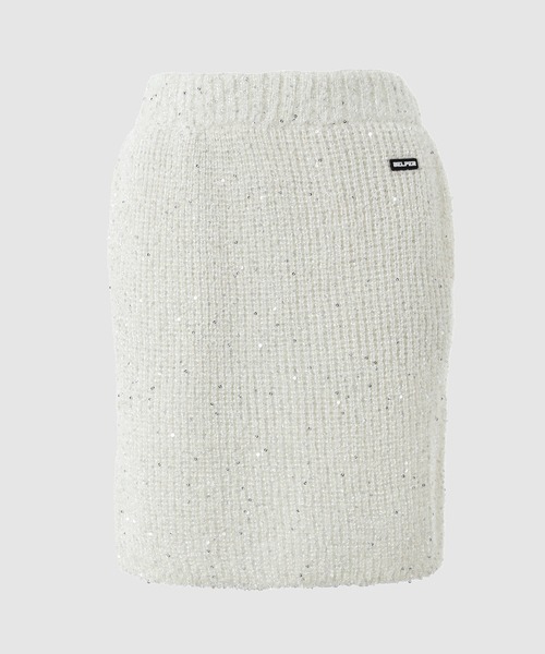 BELPER（ベルパー） スカート SPANGLE KNIT SKIRT : ZOZOTOWN Yahoo!店