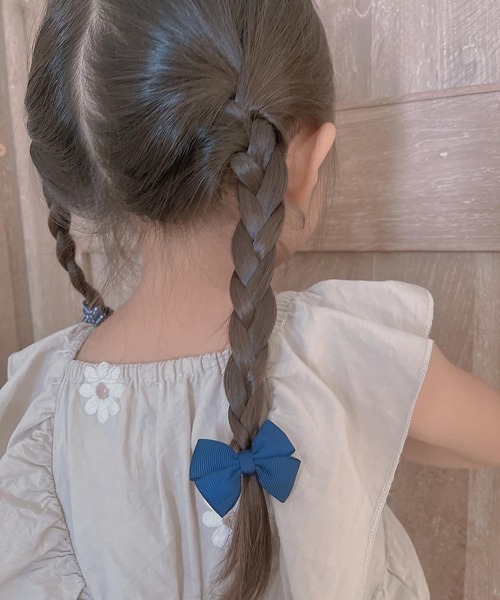 CERCA ヘアゴム lulunoix/ダブルリボンヘアゴム N15276 : ZOZOTOWN