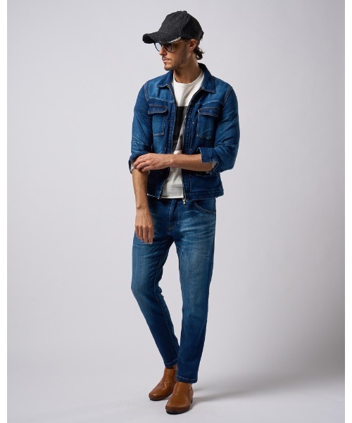 wjk キャップ 帽子 jacquard denim base ball cap メンズ