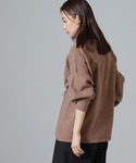 ニット セーター ウエストドロストタートルワイ...の詳細画像3