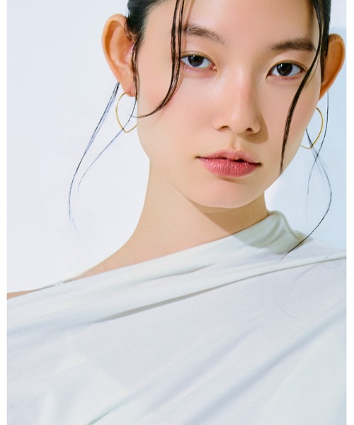 ピアス 「kiehtova」HEART  HOOP  PIERCE/ ハート フープ ピアス レディースの画像