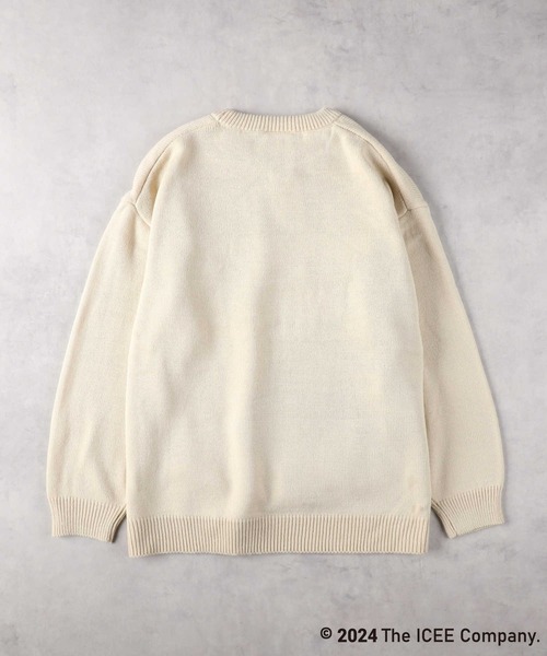 ニット セーター ＩＣＥＥＪＧＤニット レディース Right-on ニット セーター ICEEJGDニット レディース