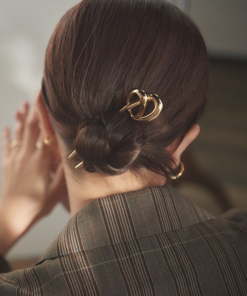 【agnes b】AI39 BARRETTE B. OVALE バレッタ AI39 BARRETTE B. OVALE バレッタ ｜agnès b. FEMME（ファム