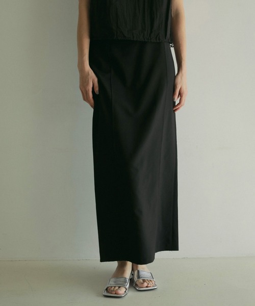 anuke（アンヌーク） スカート Satin Pencil Skirt : ZOZOTOWN Yahoo