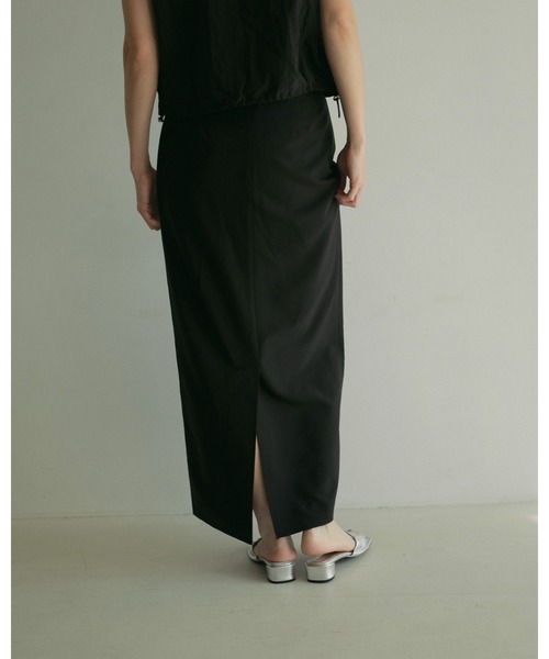 anuke（アンヌーク） スカート Satin Pencil Skirt : ZOZOTOWN Yahoo