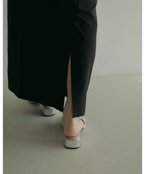 anuke（アンヌーク） スカート Satin Pencil Skirt : ZOZOTOWN Yahoo