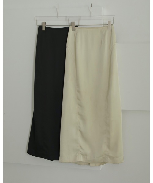 anuke スカート Satin Pencil Skirt : ZOZOTOWN Yahoo!店 - 通販