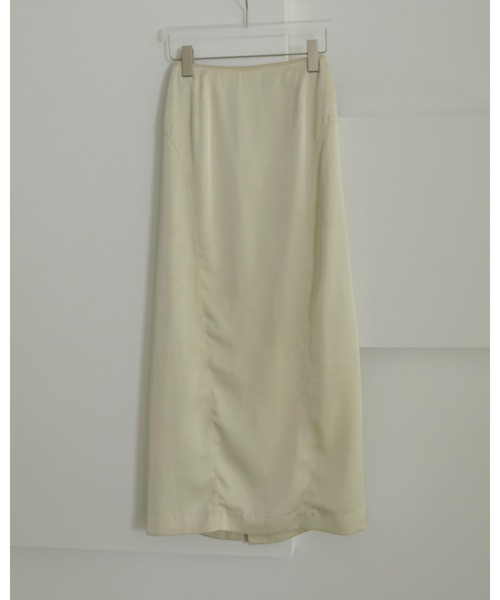 anuke（アンヌーク） スカート Satin Pencil Skirt : ZOZOTOWN Yahoo