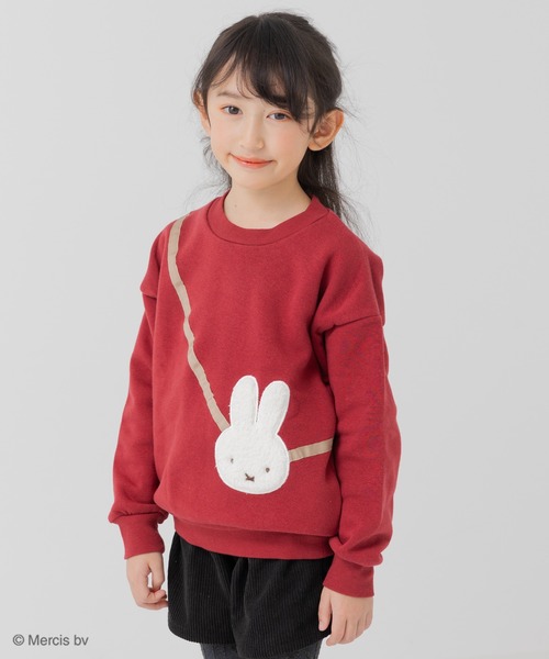 Miffy(ミッフィー) トレーナー 裏起毛トレーナー キッズ 子供服 Miffy(ミッフィー) トレーナー 裏起毛トレーナー キッズ 子供服