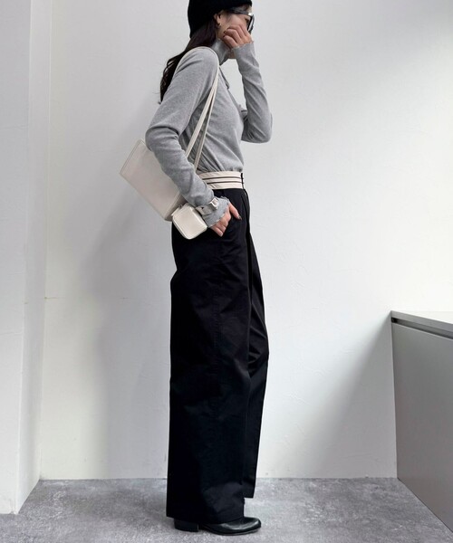 fredy emue（フレディエミュ） チノパン チノマーベルトパンツ
