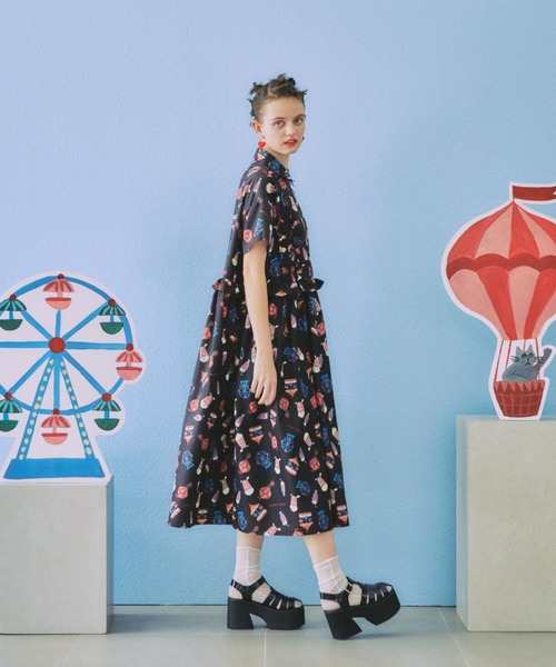 ボリュームフリルバリエーションワンピース manana suerte（マニャーナスエルテ） ワンピース SPECIAL EDITION