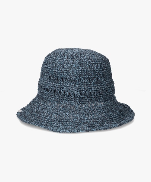 帽子 soonerorlater Handknitted Border Hat sol SOL soonerorlater | Hand-knitted Bucket Hat Available from 9