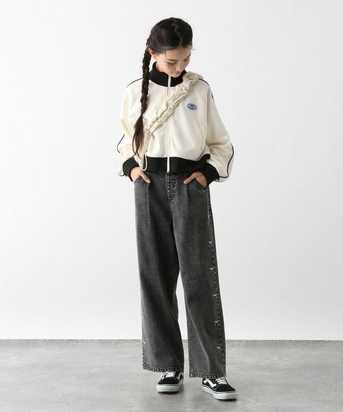 ジャージ  ショートトラックジャケット/290868 キッズ 子供服 女の子 | GLOBAL WORK | 12