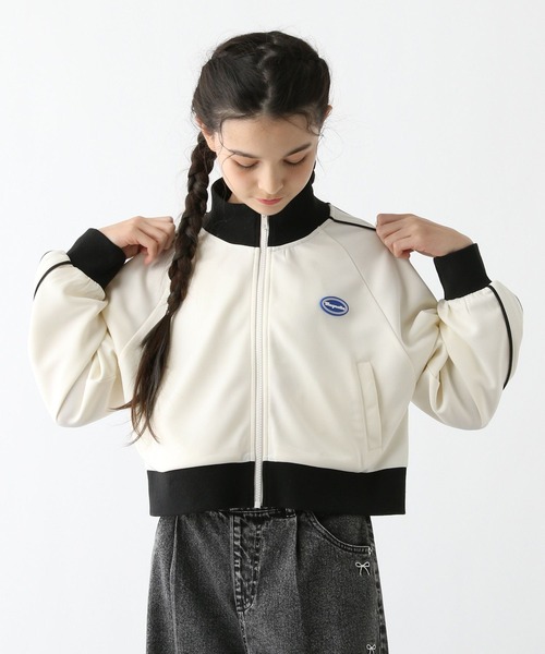 ジャージ  ショートトラックジャケット/290868 キッズ 子供服 女の子 | GLOBAL WORK | 14