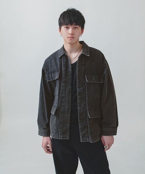 ZIP FIVE -White Line- カバーオール 「White Line」 COTTON CANVAS