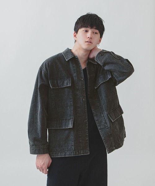 ZIP FIVE -White Line- カバーオール 「White Line」 COTTON CANVAS